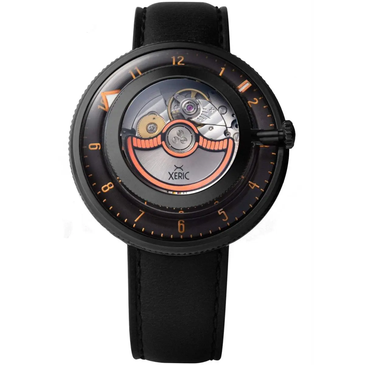 Invertor Automatic Gunmetal Orange Limited Edition Watch by Xeric