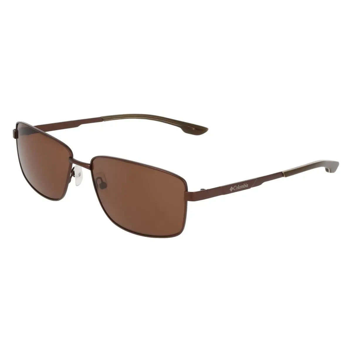 C129S Satin Brown 201 Sunglasses by Columbia