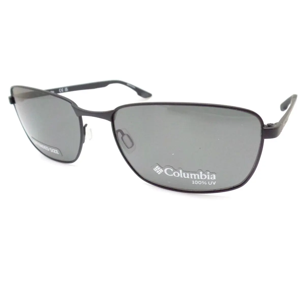 Columbia C122S 002 Matte Black 61mm Sunglasses