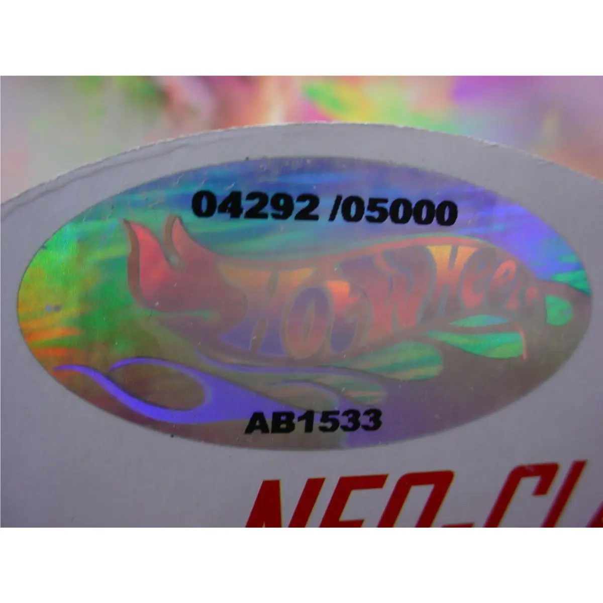 2010 Rlc Hot Wheels Neo-classics Mountain Goat∞green Redline Club∞s9∞HOLOGRAM #04292/05000