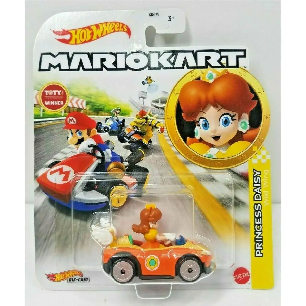 Mario Hot Wheels Mariokart Kart Diecast Car Choose 2020 2021 2022 2023 2024 2026 GRN14, PRINCESS DAISY Wild Wing