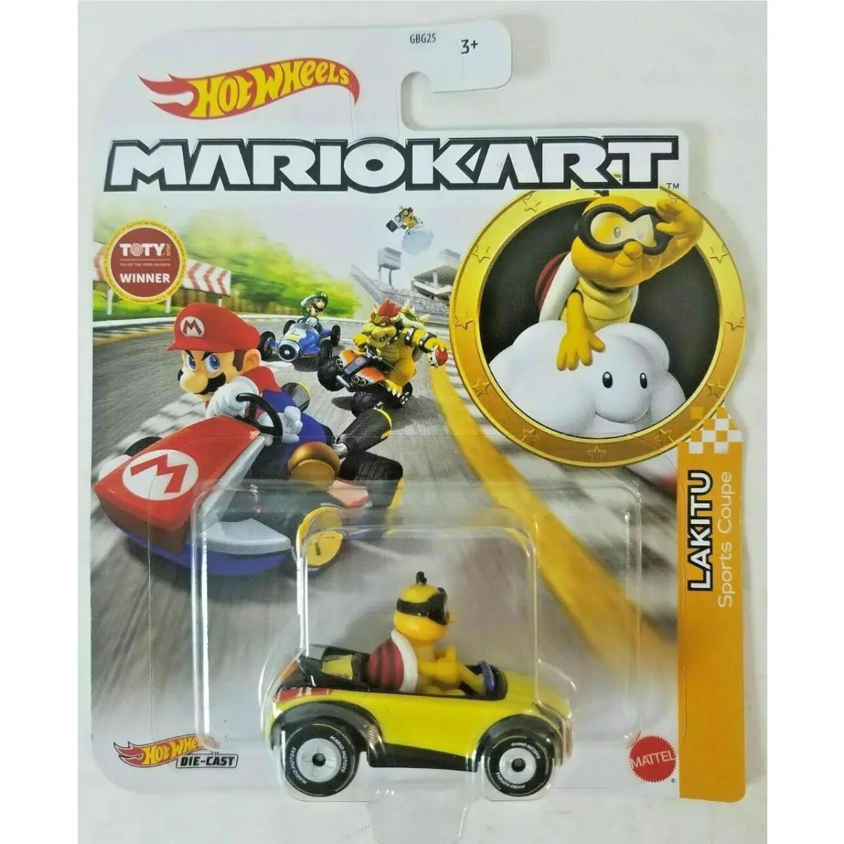 Hot Wheels toy Mario Kart - Multi-Color