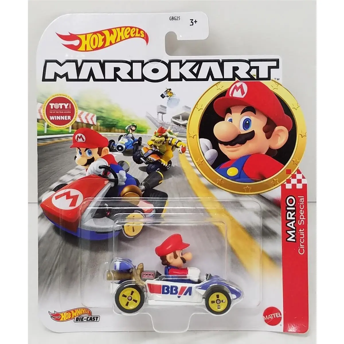 Mario Hot Wheels Mariokart Kart Diecast Car Choose 2020 2021 2022 2023 2024 2026 HDB36, MARIO Circuit Special