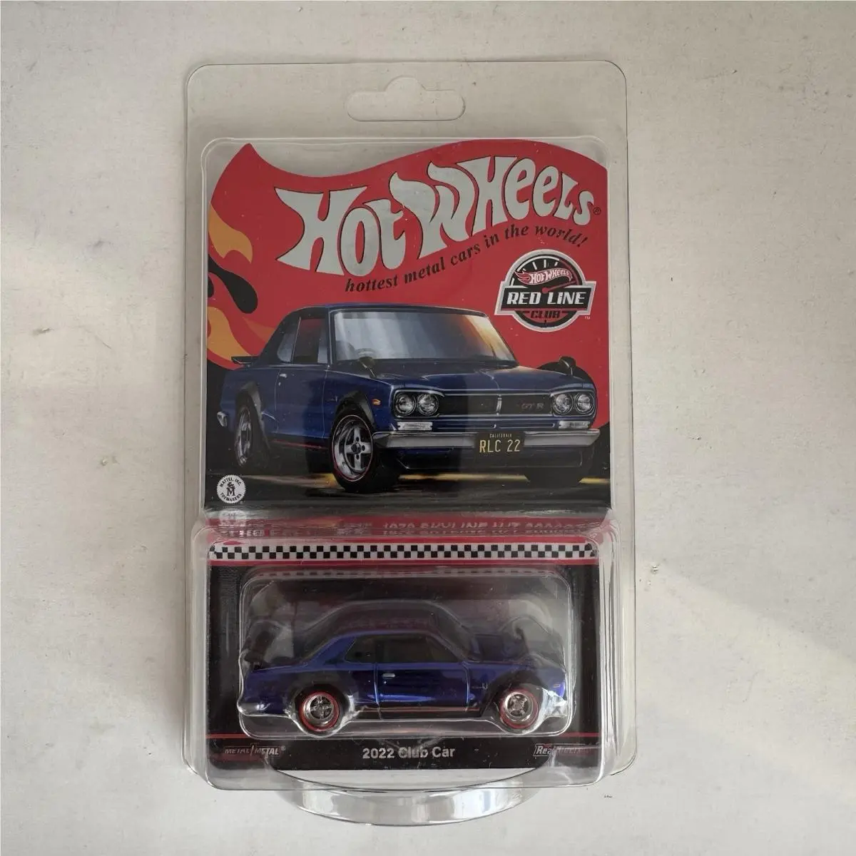 Hot Wheels 2022 Rlc Exclusive 1972 Skyline H/t 2000GT-R Club Car Blue