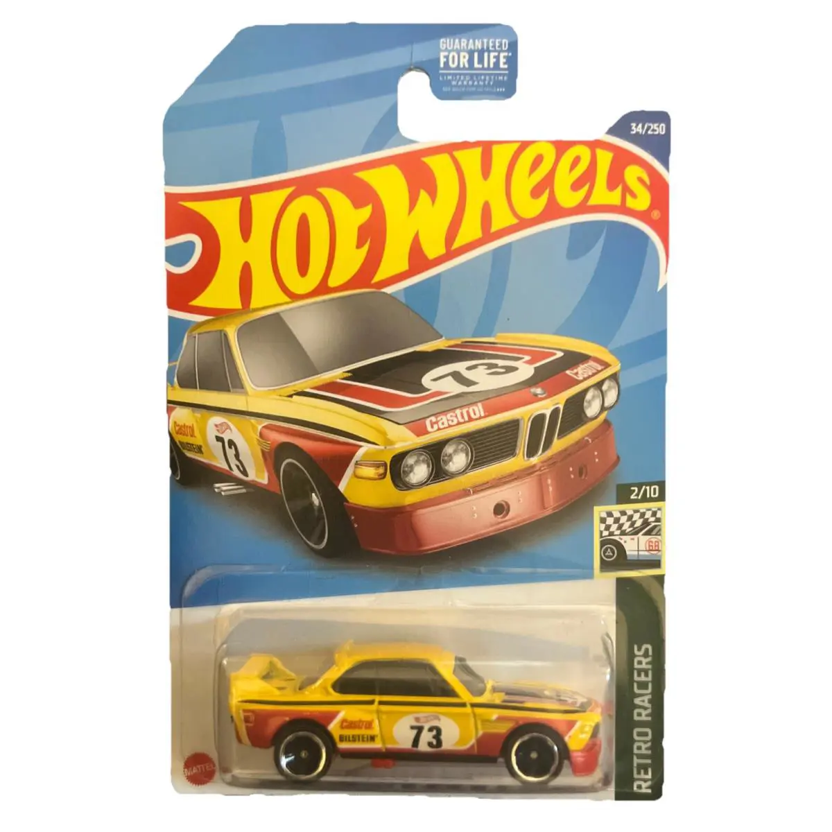 Hot Wheels HCW51 Retro Racer 73 Bmw 3.0 Csl Race Car 2/10 34/250 2021