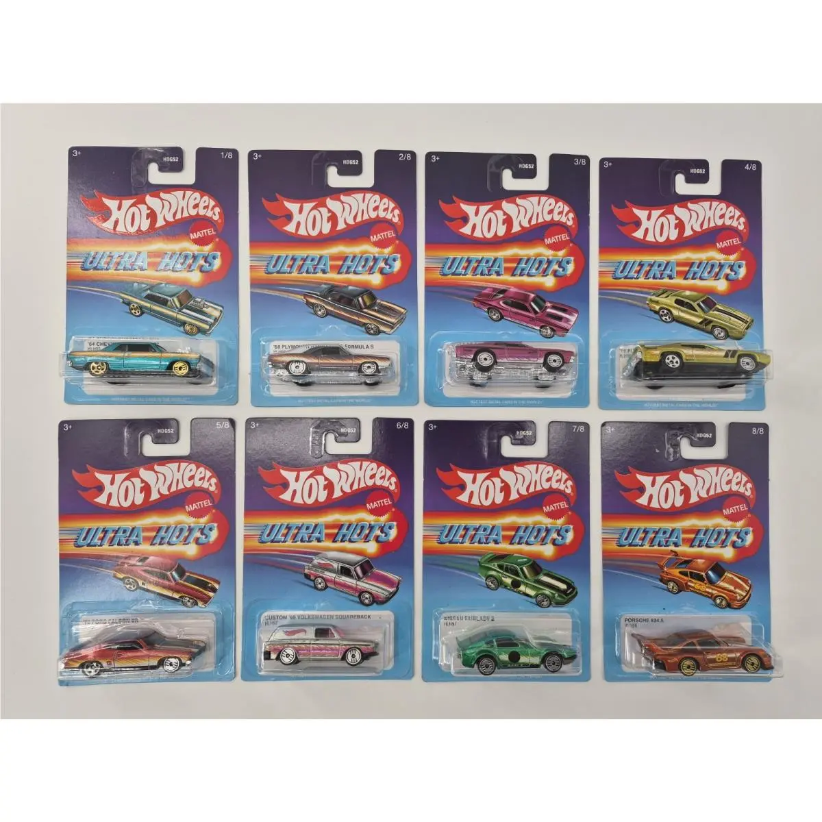 2023 Hot Wheels Ultra Hots Target Exclusive Complete Car Set From Wave 3