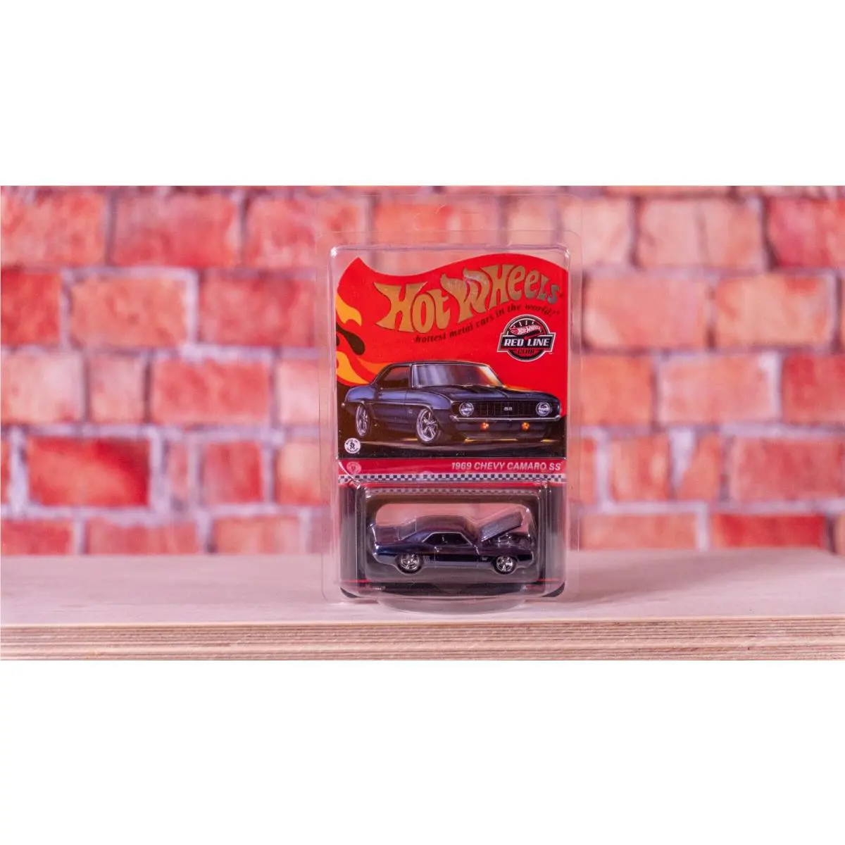 Mattel Hot Wheels Rlc Chevrolet Camaro SS 1/64 Car - Blue HNL21