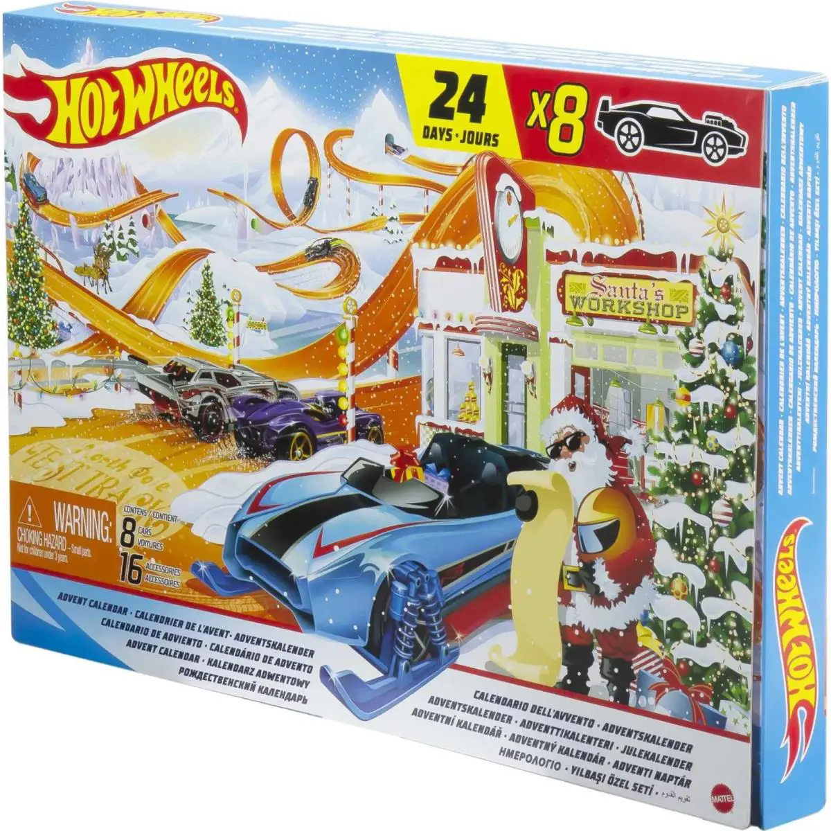 Hot Wheels Advent Calendar For Collectors Kids 3 Years Older