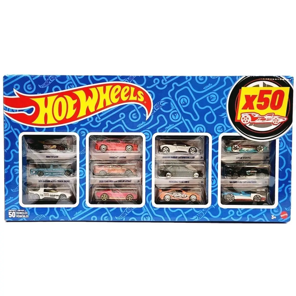 Hot Wheels 50 Car Pack CGN22 1:64 Scale Car The Ultimate Starter Set Ages 3+