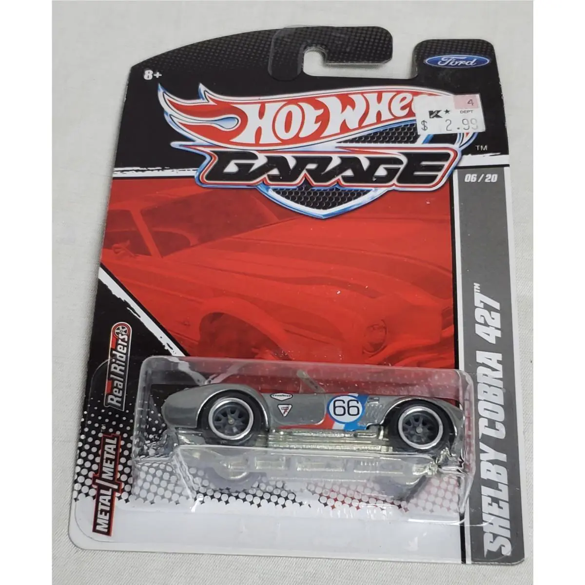 Hot Wheels 1/64 Garage 2010 70 Ford Shelby GT500 B43
