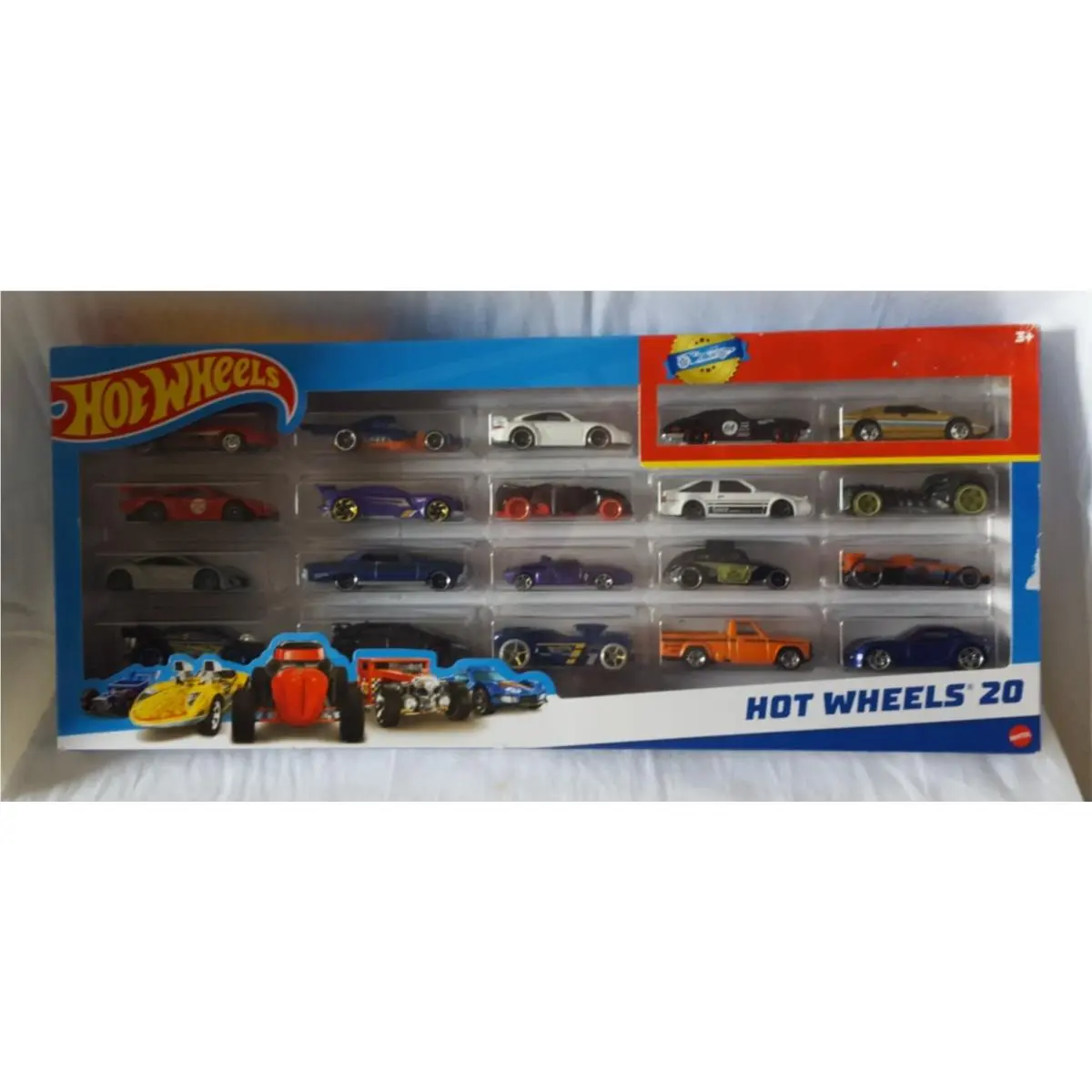 Mattel Hot Wheels 20 Pack Gift Set - Assorted Diecast Vehicles - H7045 - Multi-Color