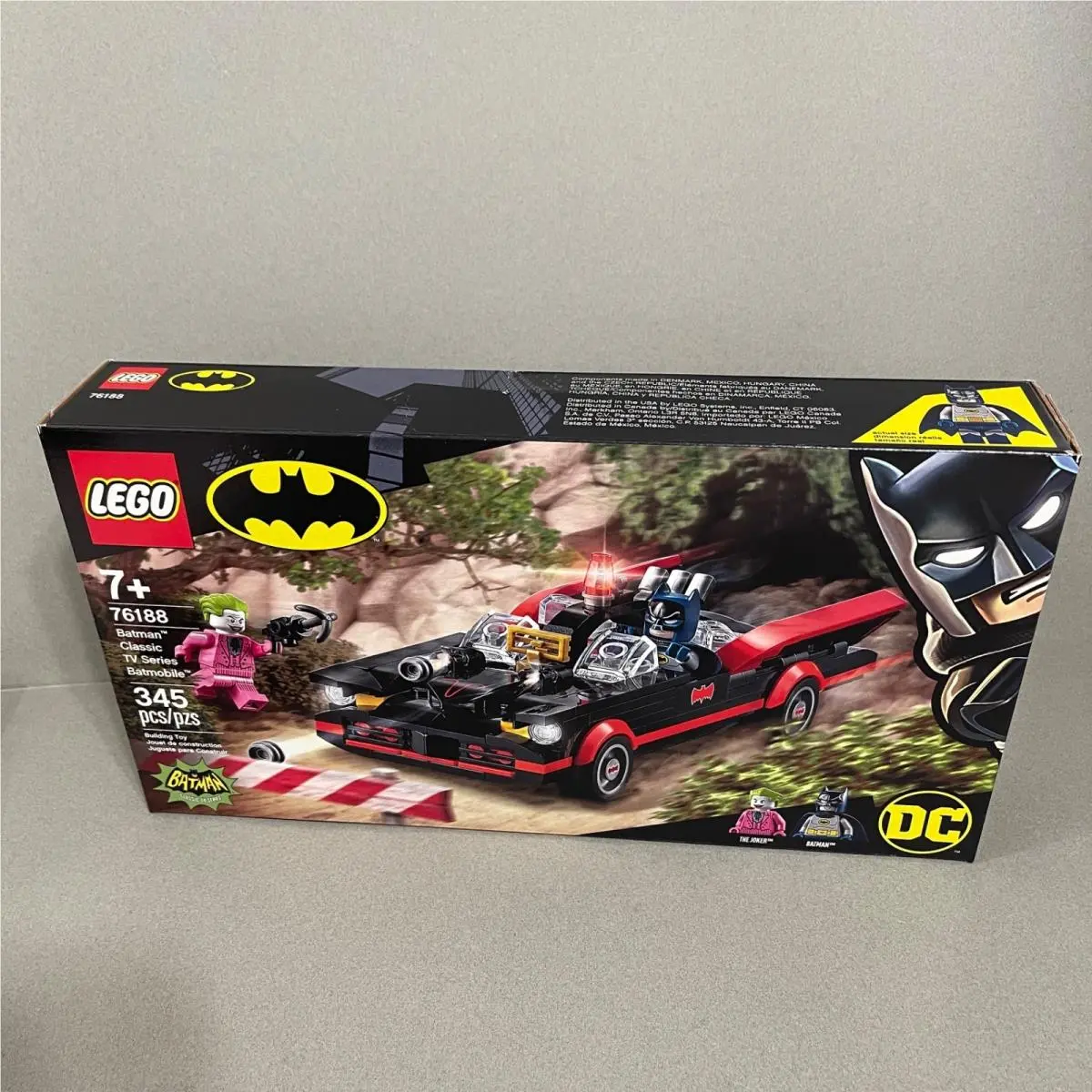Lego Superheroes 76188 Batman Classic TV Series Batmobile Set Joker