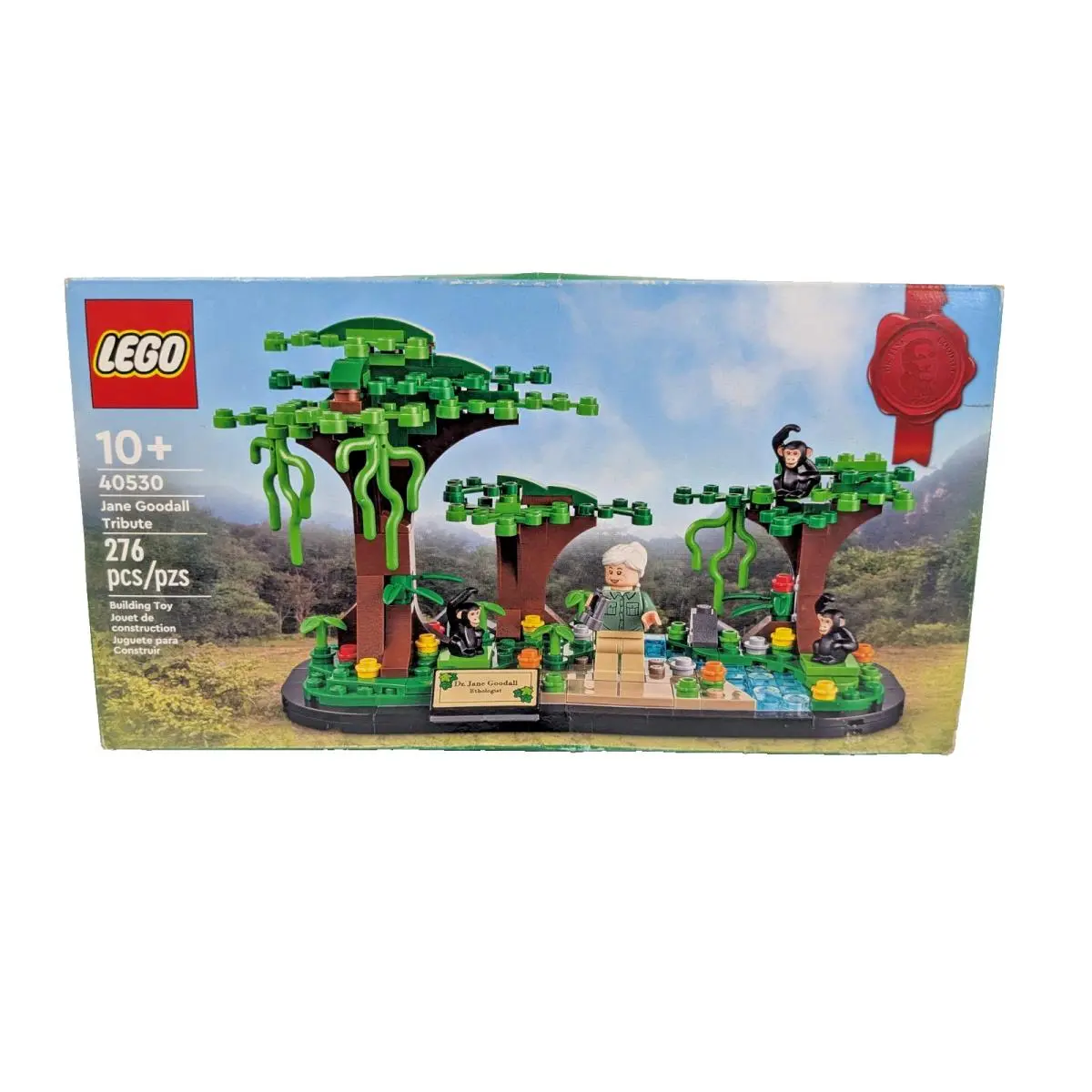 Lego 40530 Jane Goodall Tribute Set Limited Edition 2022 Retired