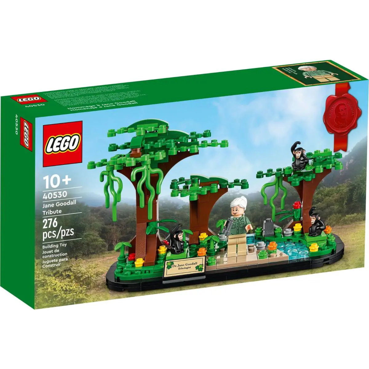 Lego 40530 Lego Brand Lego Brand Store Model Jane Goodall Tribute Set