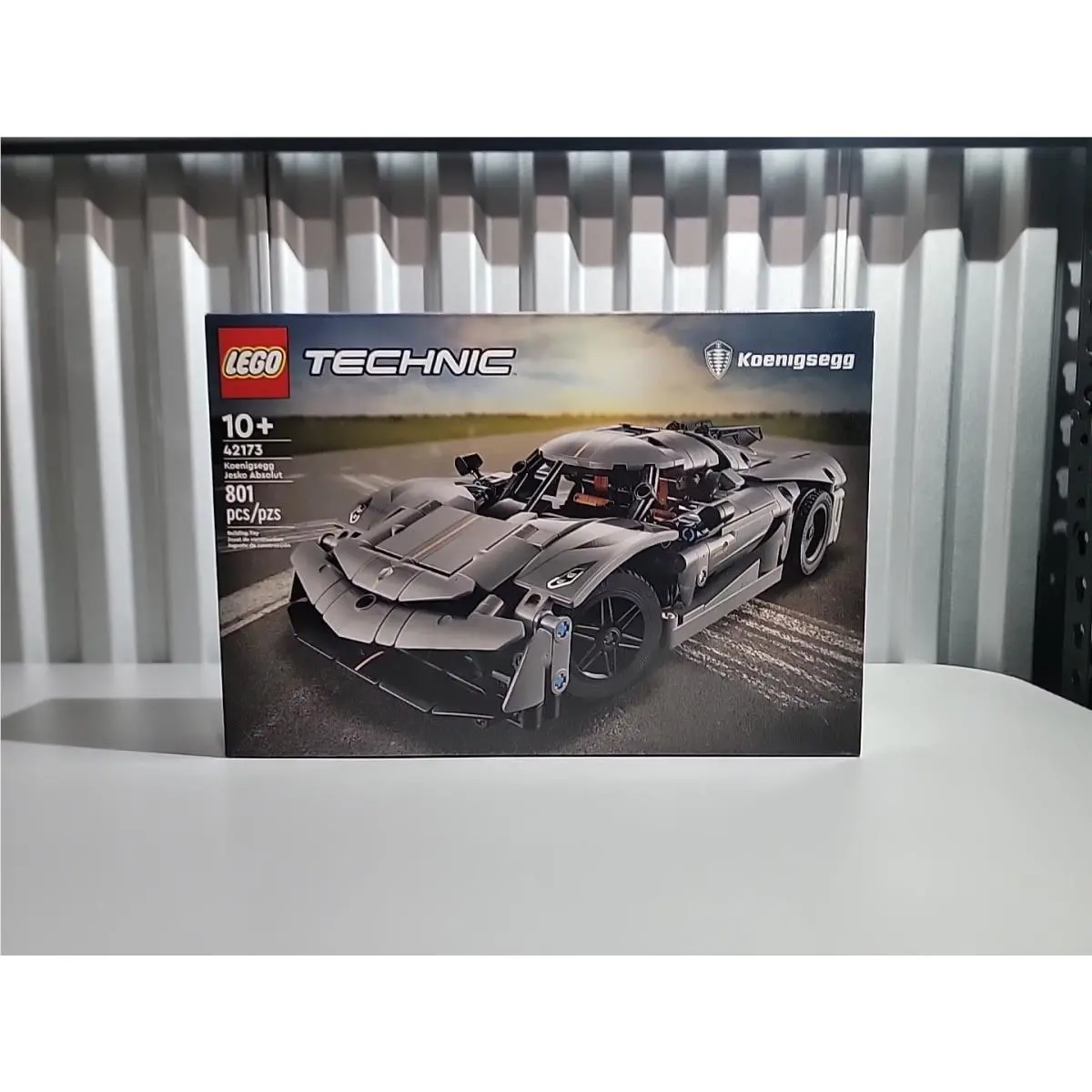 Lego Technic: Koenigsegg Jesko Absolut Gray Hypercar 42173