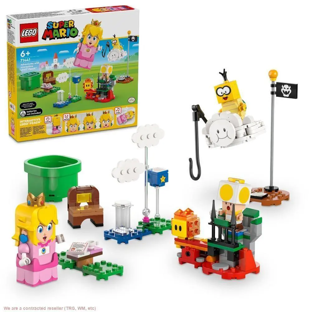 Lego Super Mario Adventures with Interactive Lego Peach Princess Toy 71441