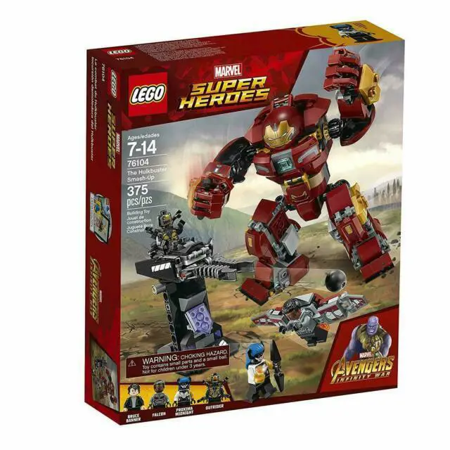 Lego Marvel 76104 The Hulkbuster Smash Up