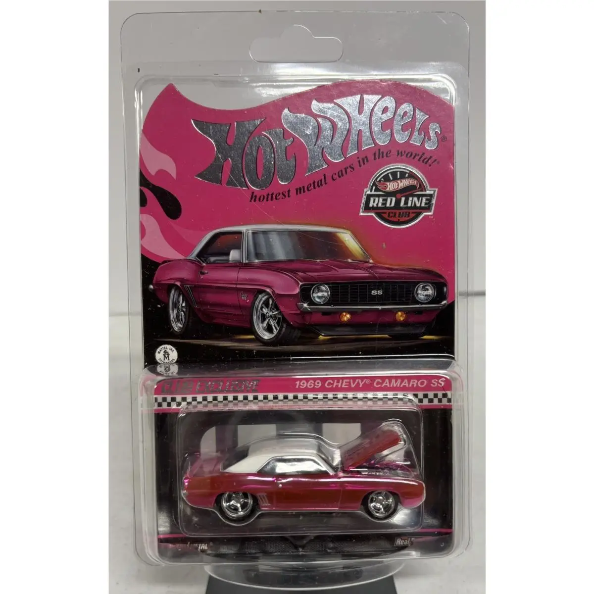 2024 Hot Wheels Rlc Exclusive 1969 Chevy Camaro SS - Pink Spectraflame
