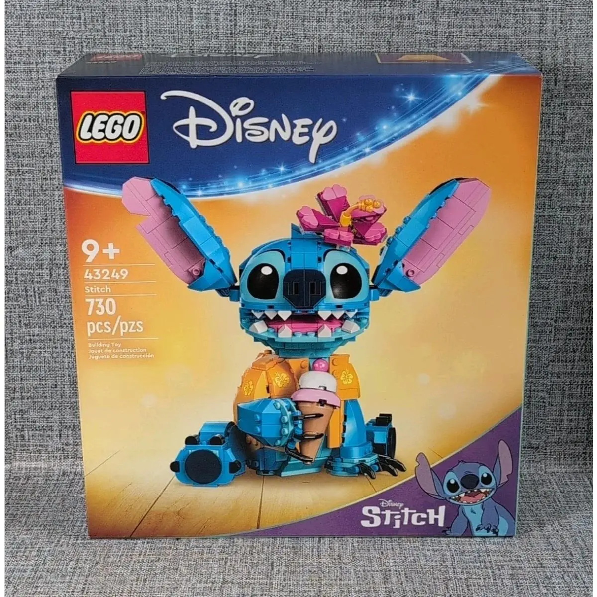 Lego Disney Stitch 43249 Toy Building Kit 730 Pcs 2024