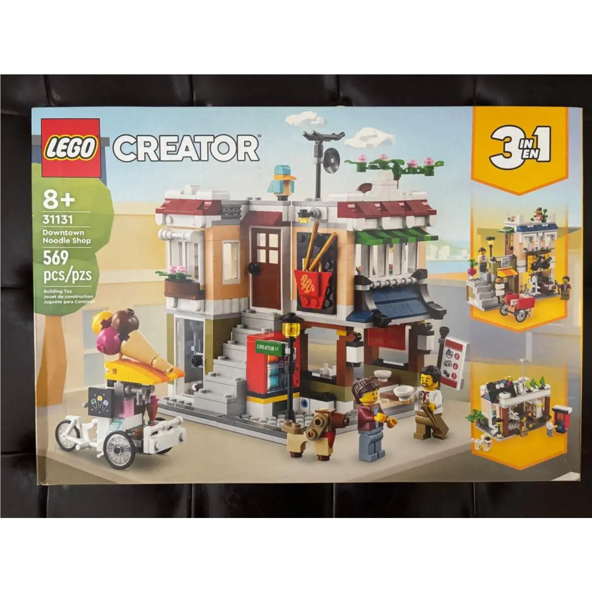 Lego Creator 3 In 1 Downtown Noodle Shop 31131 - Retired