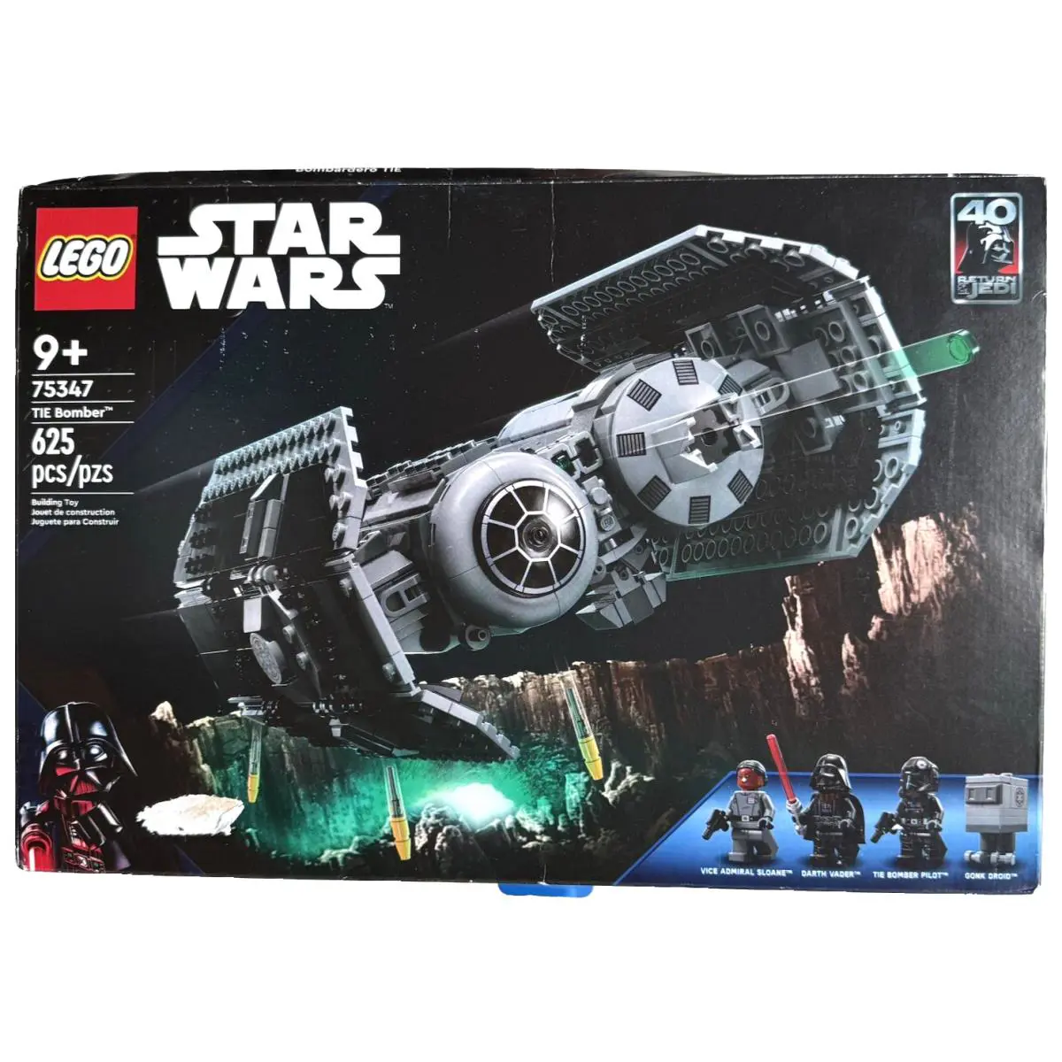 Lego Star Wars Tie Bomber 75347 Starfighter Set w/ Minifigs