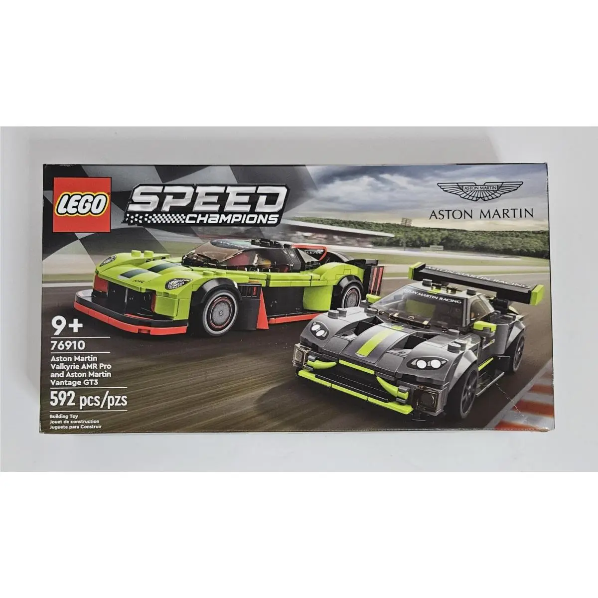 Lego Speed Champions 76910 Aston Martin Valkyrie Amr Pro Vantage GT3 592 Pcs