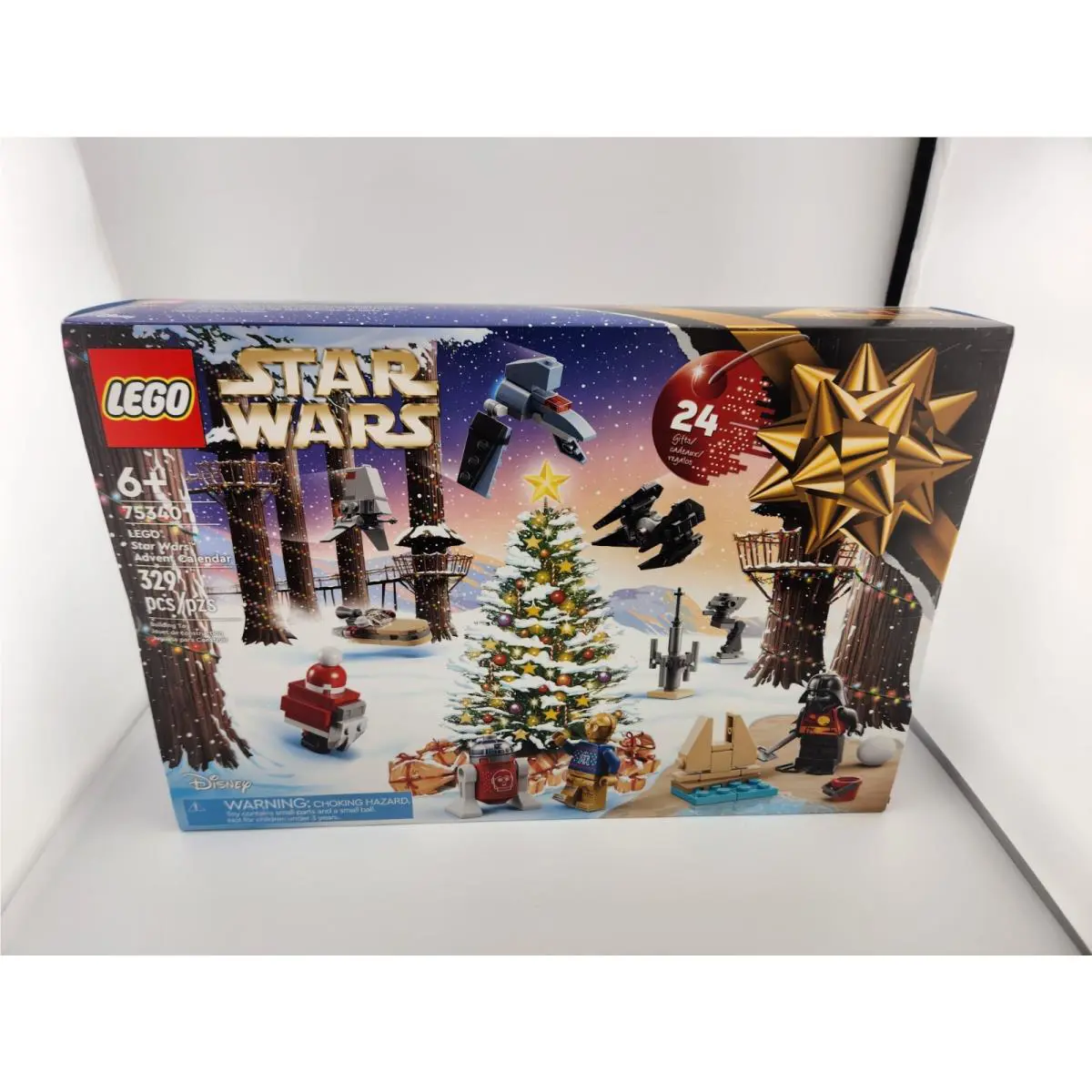 Lego 75340 Star Wars Christmas Advent Calendar 329 Pcs. 2022 24 Gifts