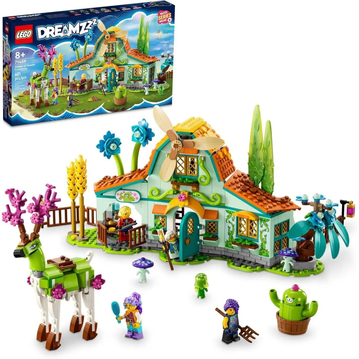 Lego Dreamzzz Stable of Dream Creatures Fantasy Animal Toy Set 681 Pcs 71459 ™