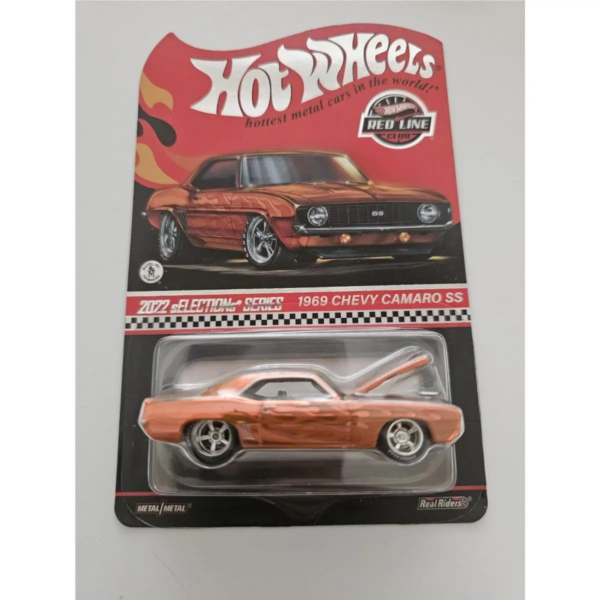 Hotwheels Red Line Club 2022 Selections Series 1969 Chevrolet Camaro SS 2022
