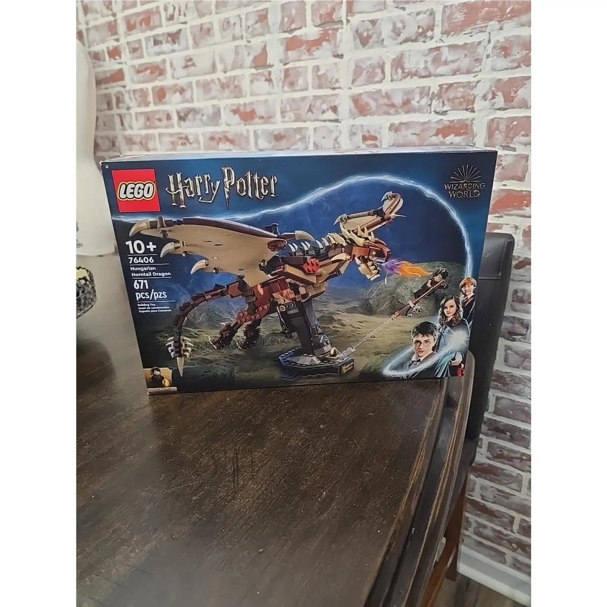 Lego Harry Potter: Hungarian Horntail Dragon 76406 - - Retired