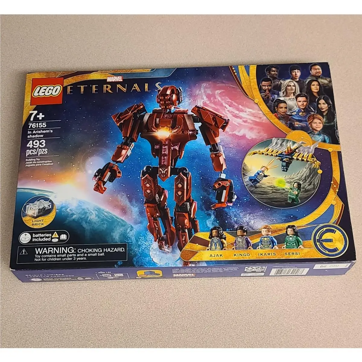 Lego 76155 Marvel Super Heroes The Eternals in Arishem`s Shadow