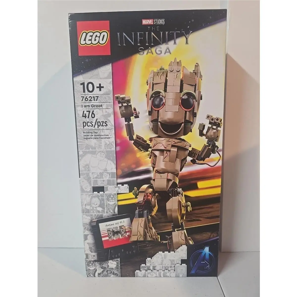 Lego Marvel Studios Infinity Saga I Am Groot 76217