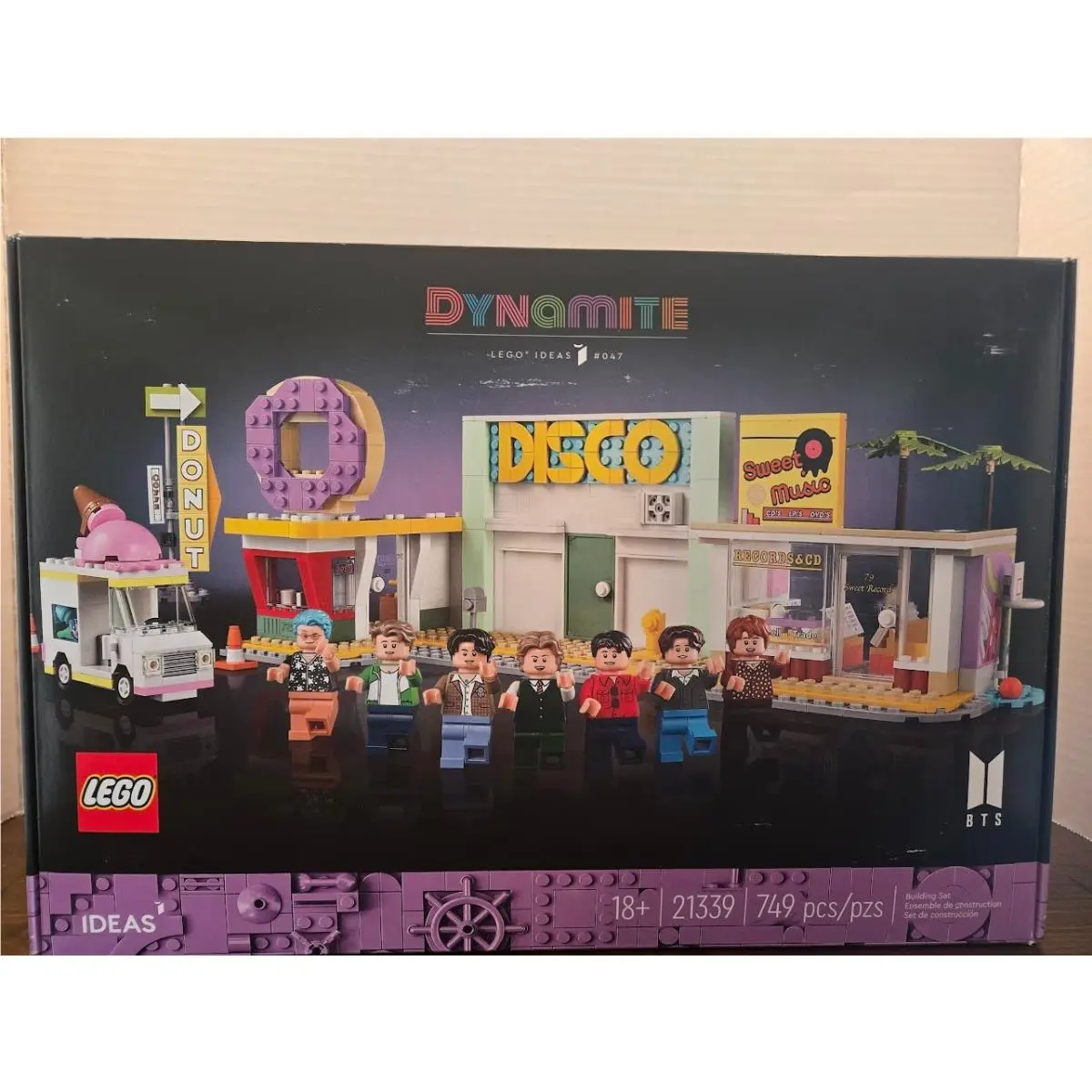 Retired Lego Ideas: Bts Dynamite 21339