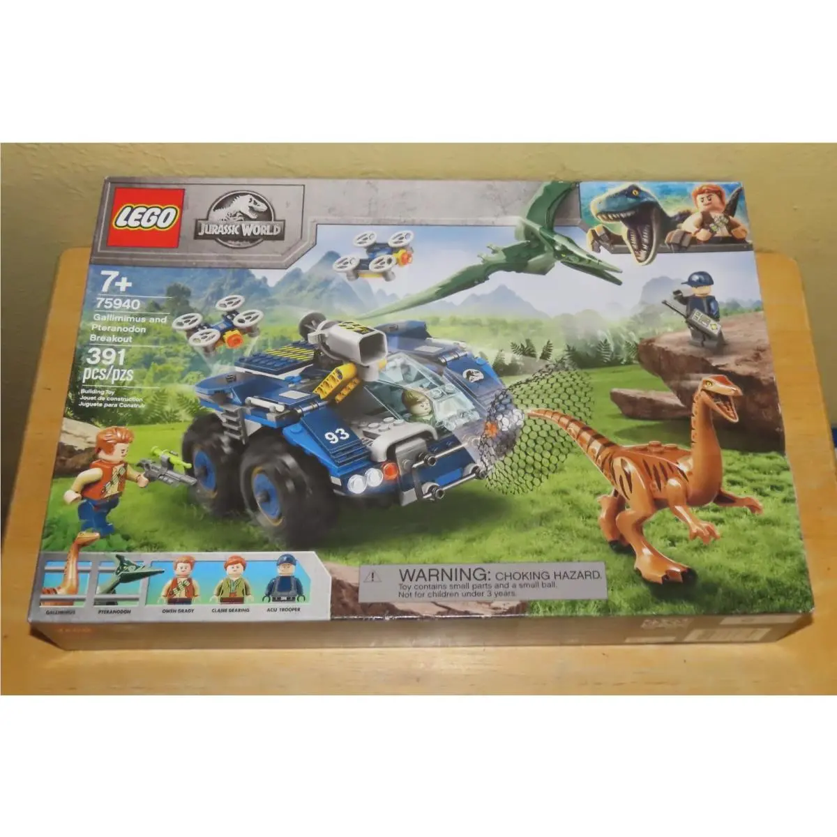 Lego 75940 Jurassic World: Gallimimus and Pteranodon Breakout