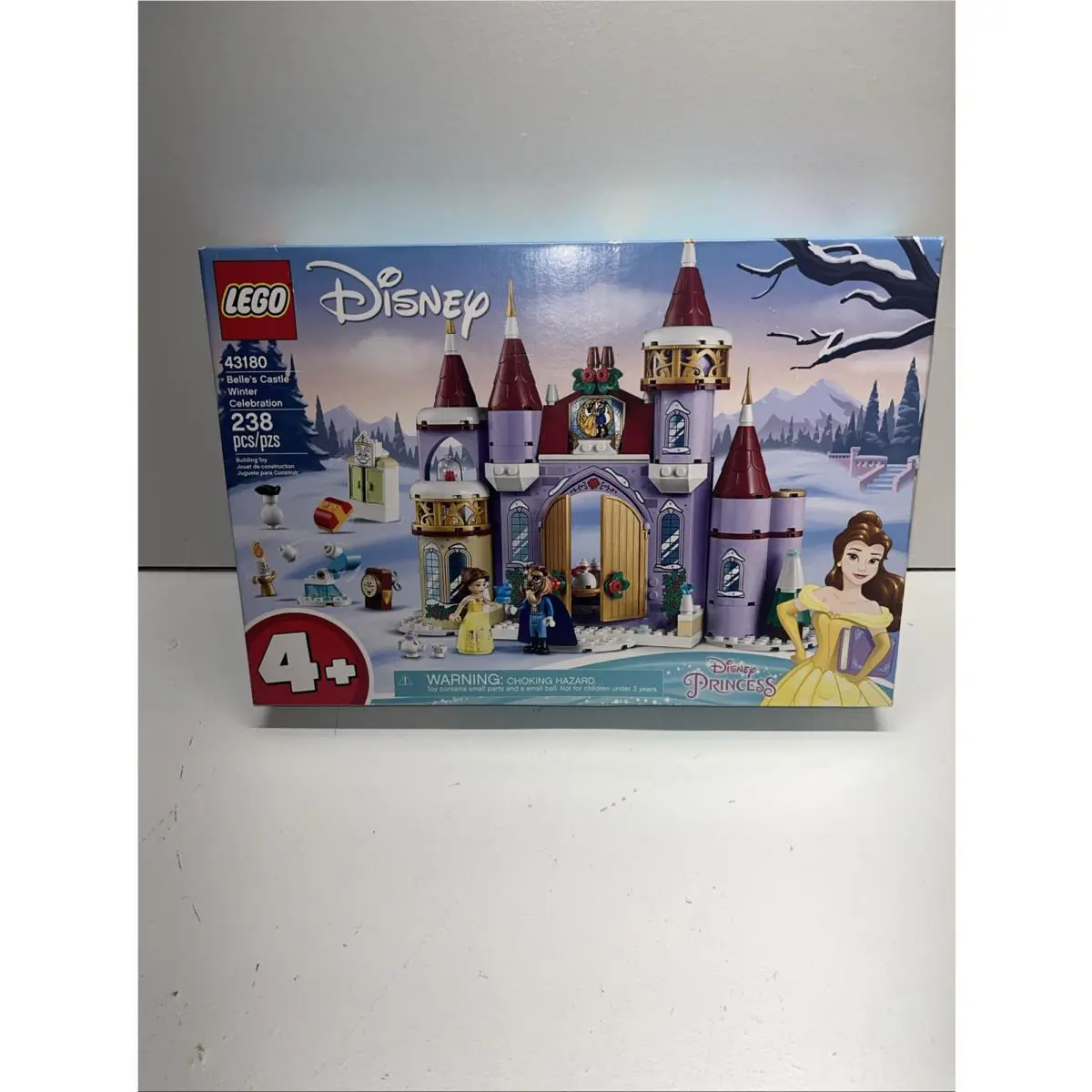 Lego 43180 Disney Princess Belle`s Castle Winter Celebration Set 238 Pcs/pzs