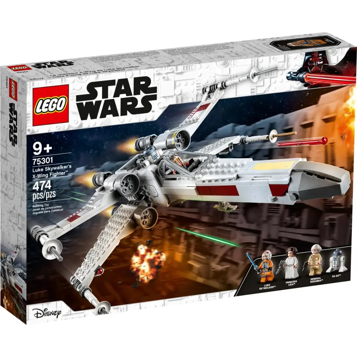 Lego Star Wars Luke Skywalker’s X-wing Fighter 75301 Building Kit