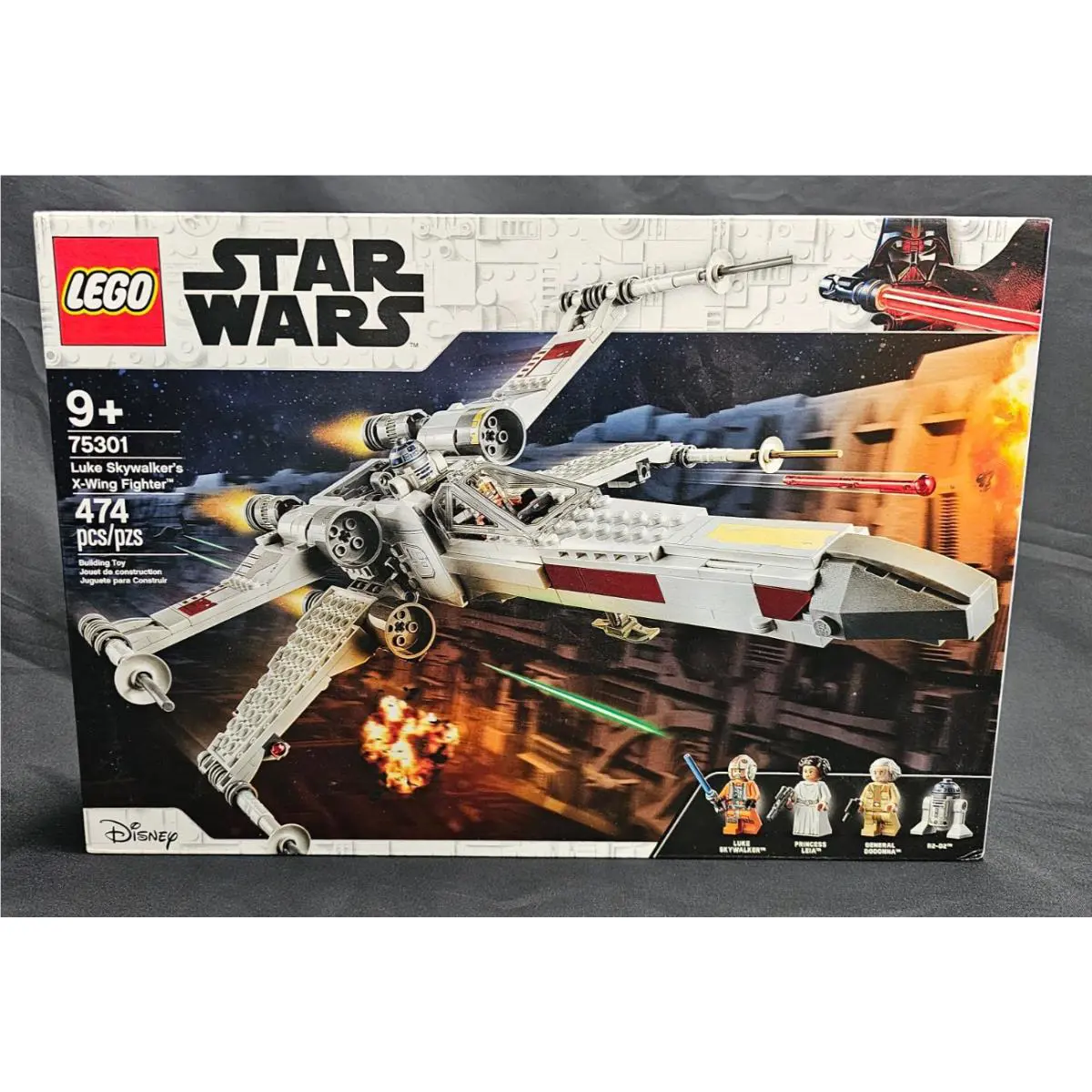 Lego Star Wars Luke Skywalker s X-wing Fighter 75301 Building Kit 474 Pieces