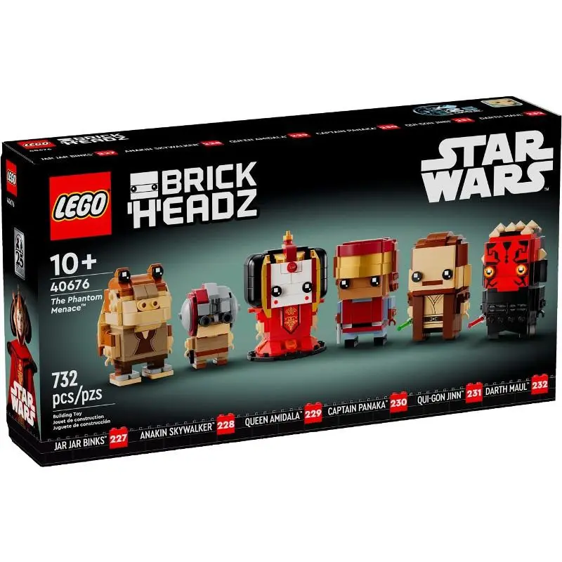 Lego Brickheadz Star Wars Episode 1 40676 The Phantom Menace Set