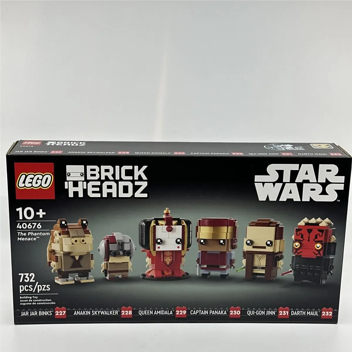 Lego 40676 Star Wars The Phantom Menace Brickheadz Retired