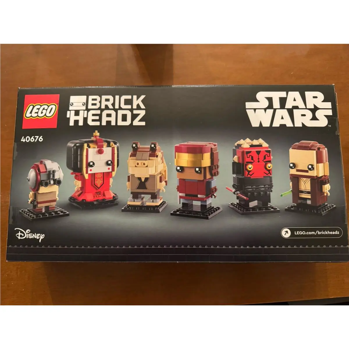 Lego 40676 Star Wars Brickheadz Retired The Phantom Menace