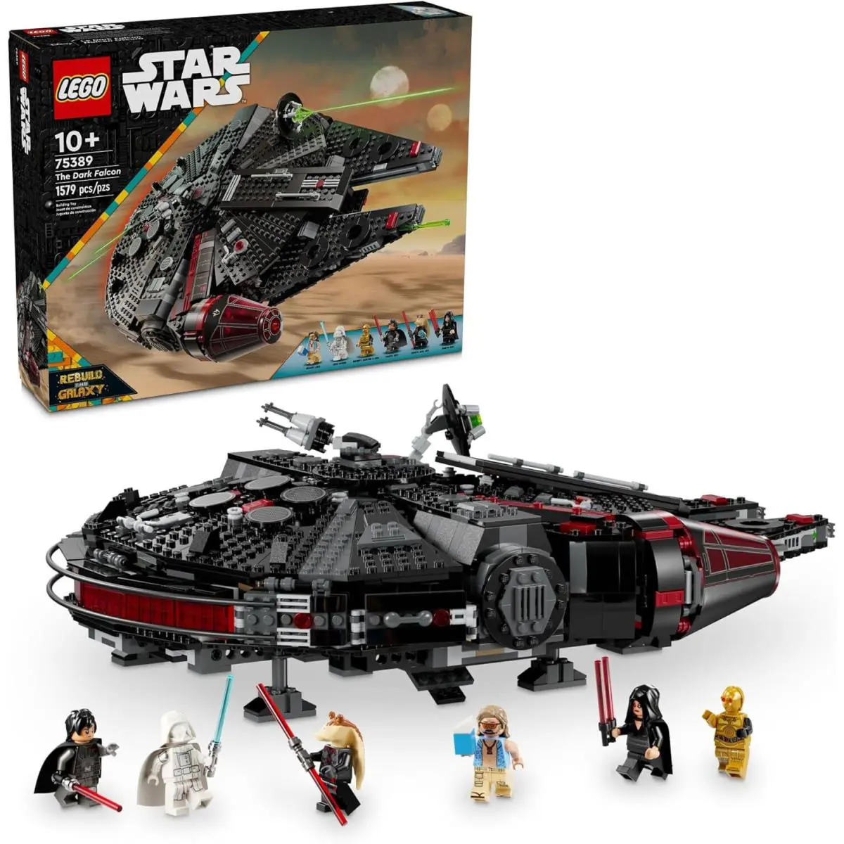Lego Star Wars The Dark Falcon Buildable Starship For Boys and Girls