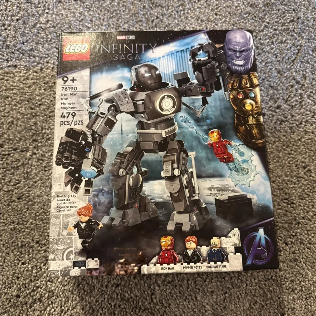 Lego Super Heroes: Iron Man: Iron Monger Mayhem 76190 Retired