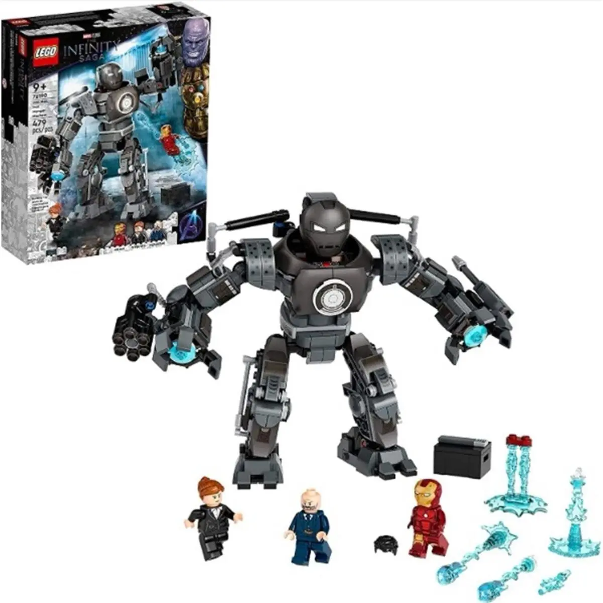 Lego Marvel 76190 Iron Man Iron Monger Mayhem