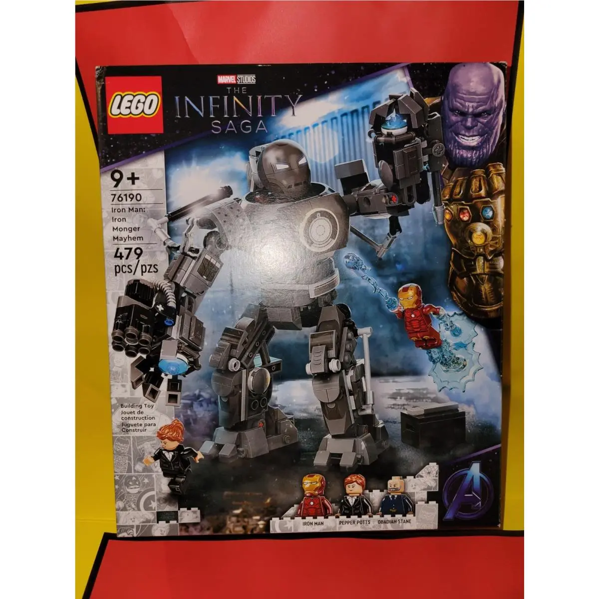 Lego 76190 Super Heroes: Iron Man: Iron Monger Mayhem