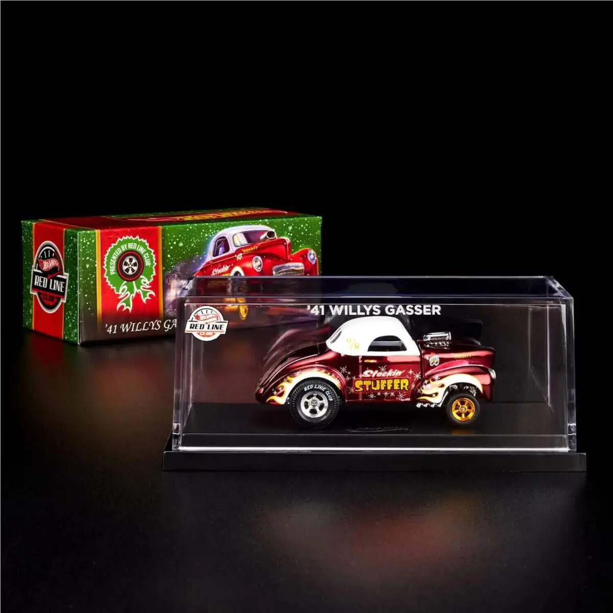 Hot Wheels Collectors Rlc `41 Wyllis Gasser 2022 Holiday Car Nip