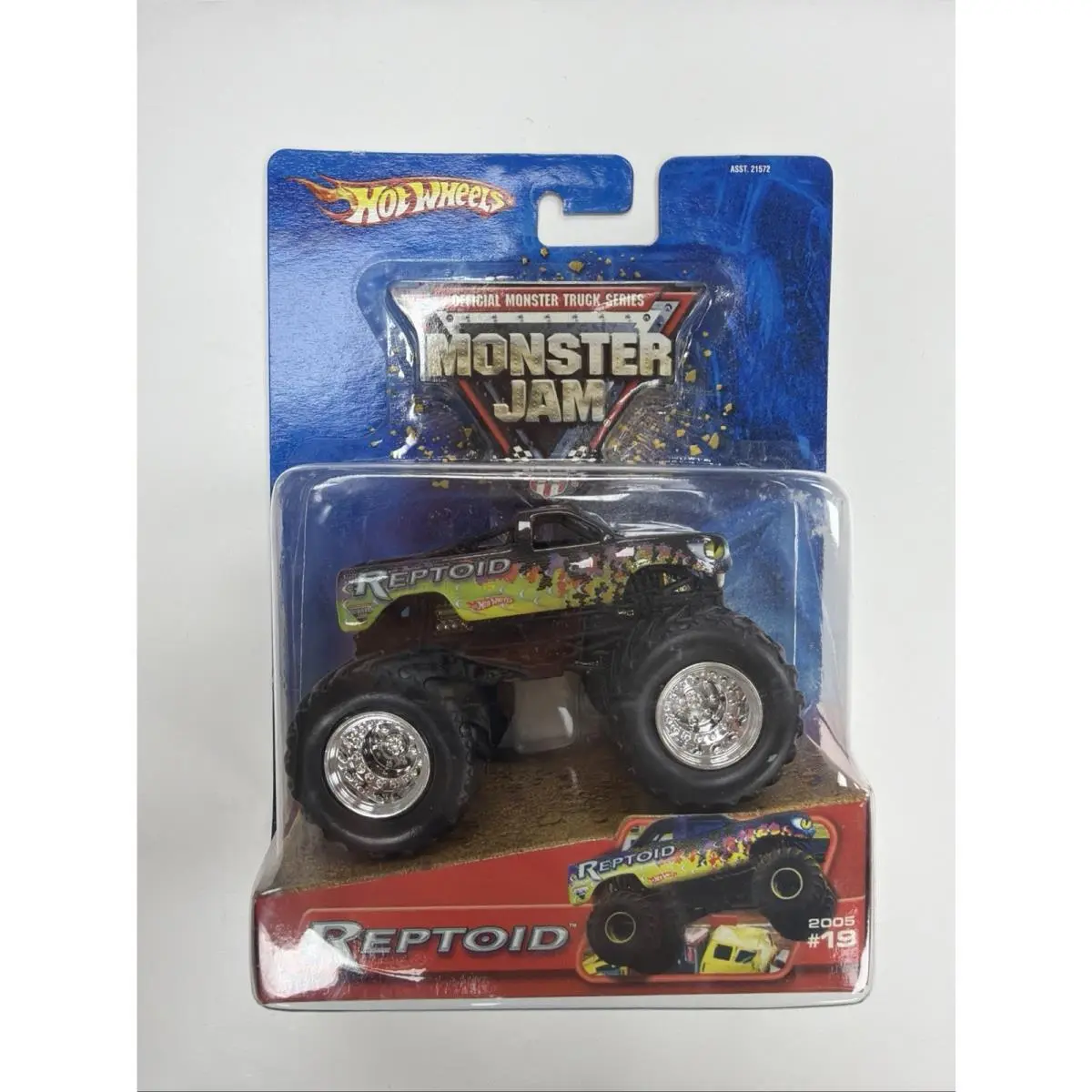 Hot Wheels Monster Jam Truck Reptoid In Package