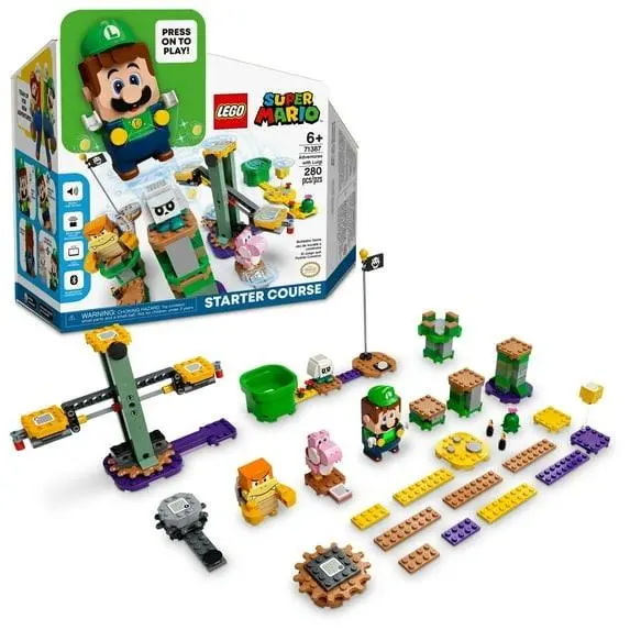 Lego Super Mario Adventures with Luigi Starter Course 71387 Building Toy Playset