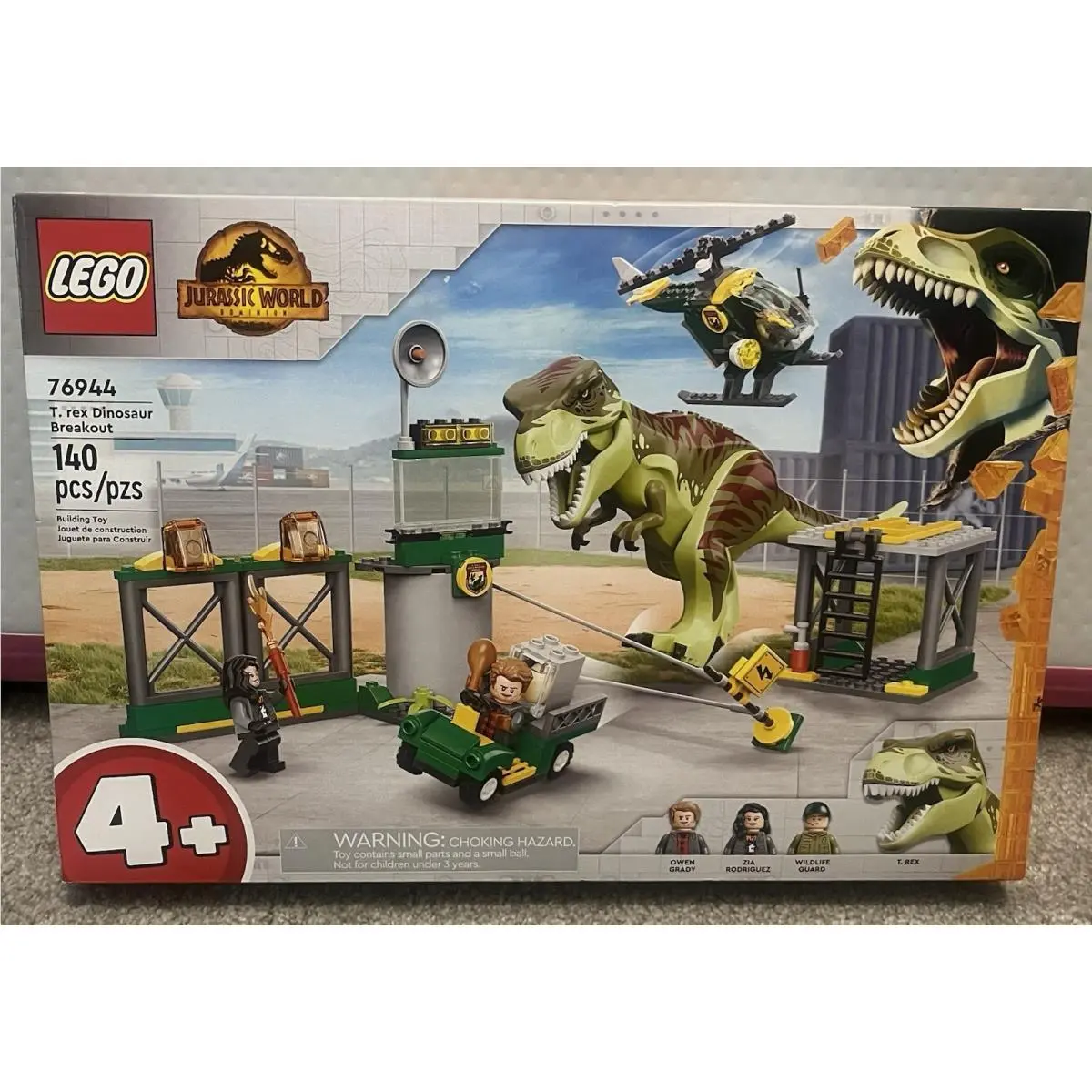 Lego Jurassic World: T. Rex Dinosaur Breakout 76944