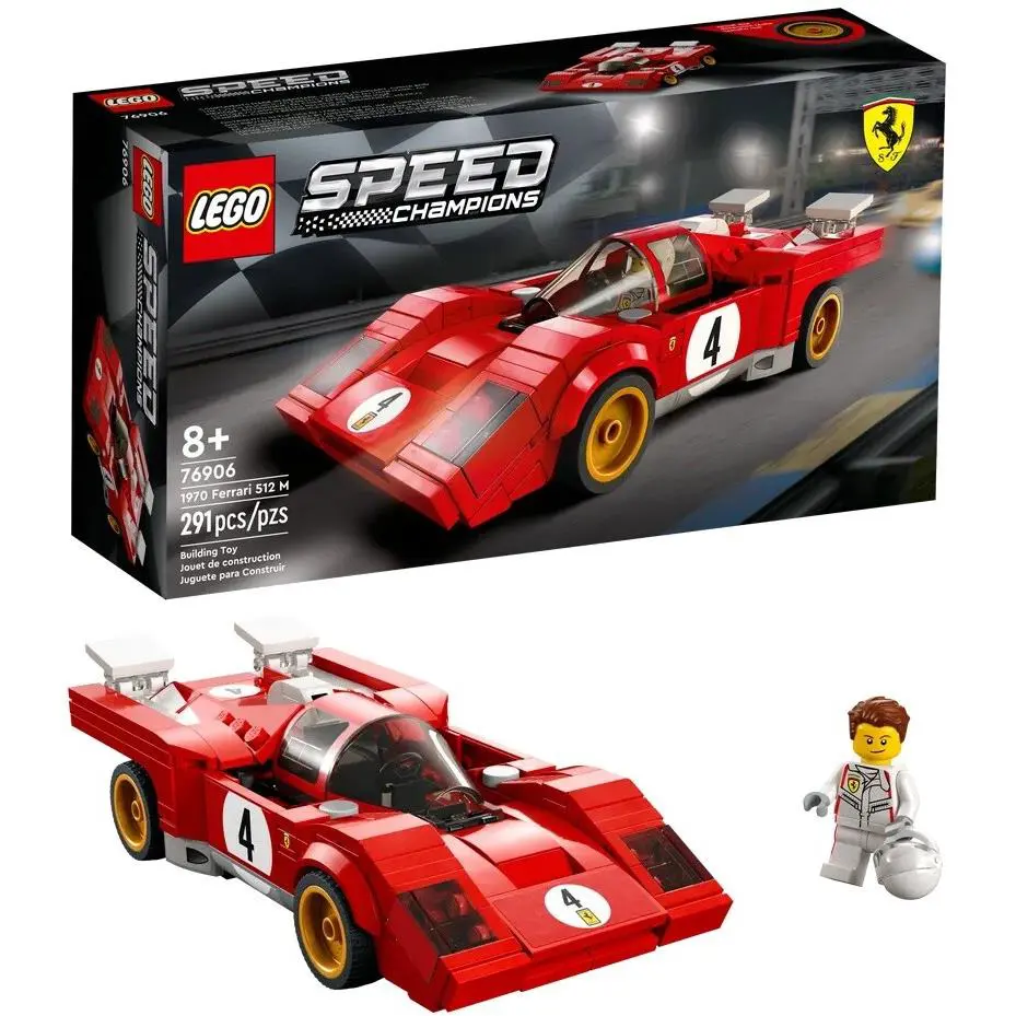 In Hand Lego 76906 Speed Champions 1970 Ferrari 512 M