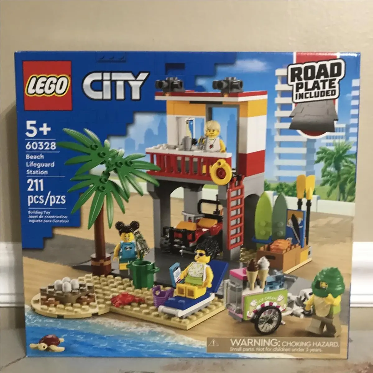 Lego City Beach Lifeguard Station 60328 Building Kit